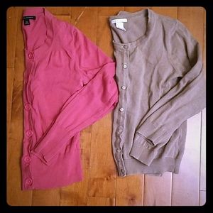 Cotton cardigans